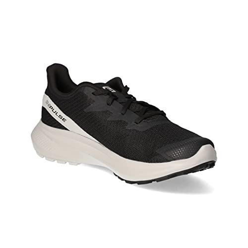 Salomon Men's Impulse Trail Running Shoe, Black/Lunar Rock/Black, 8