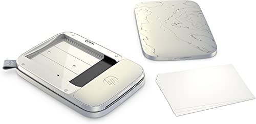 HP Sprocket Select Portable 2.3x3.4' Instant Photo Printer (Eclipse) Print Pictures on Zink Sticky-Backed Paper from your iOS and Android Device.