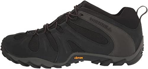 Merrell Men's CHAM 8 Stretch Hiking Shoe, Black,11.5 M US