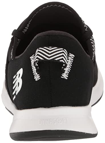 New Balance Women's Dynasoft Nergize V3 Cross Trainer, Black/White, 6