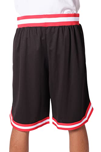 Ultra Game NBA Toronto Raptors Mens Woven Basketball Shorts, Team Color, Medium