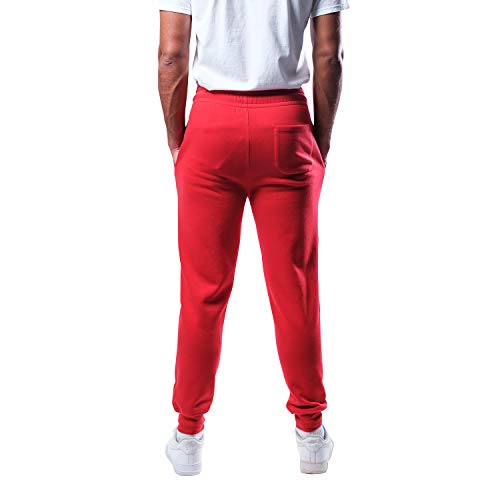 Ultra Game NBA Men's Super Soft Team Jogger Sweatpants, Toronto Raptors, Heather Gray 18, X-Large