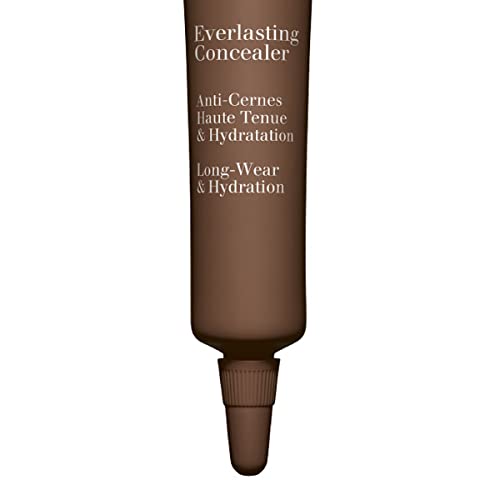 Clarins Everlasting Concealer | Full Coverage, Crease-Free Formula Conceals Dark Circles and Imperfections | Long-Wearing, Matte Finish | Transfer-Proof, Sweat-Proof and Smudge-Proof | 0.4 Ounces