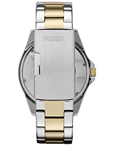 Fossil Women's Riley Quartz Stainless Steel Multifunction Watch, Color: Gold/Silver (Model: ES3204)