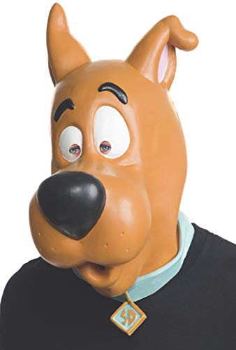 Rubie's mens Scooby-doo Overhead Latex Mask Party Supplies, As Shown, One Size US
