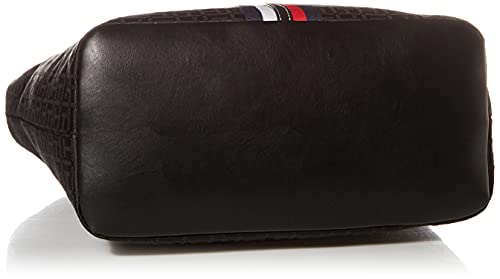 Tommy Hilfiger Women's Jaden Travel Tote Bag ,Black Tonal