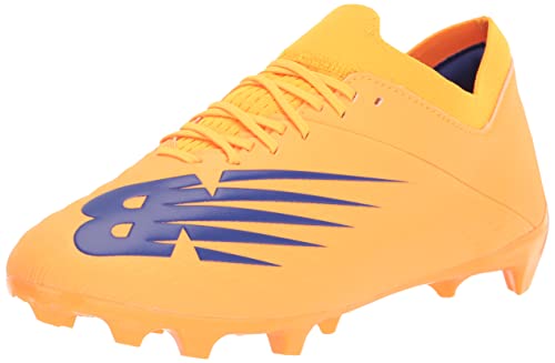 New Balance Men's Furon V7 Dispatch Fg Soccer Shoe, Impulse/Vibrant Orange, 6.5