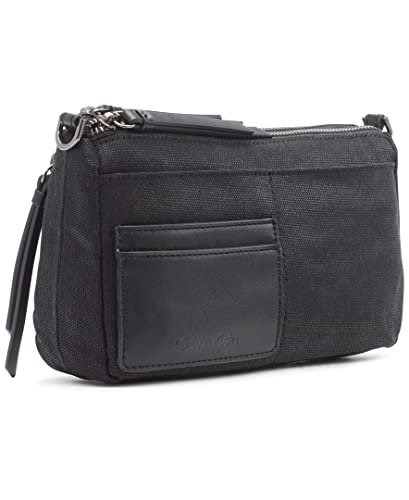 Calvin Klein Jana Novelty Convertible Crossbody and Belt Bag, Black