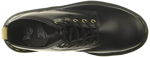 Dr. Martens Unisex Vegan 101 Fashion Boot, Black Felix Rub Off, 5 US Men