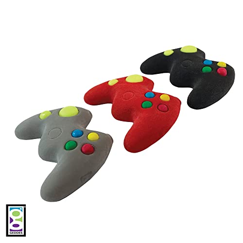 Raymond Geddes Game Controller Erasers for Kids (Pack of 24)