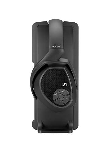 Sennheiser RS 175 RF Wireless Headphone System for TV Listening with Bass Boost and Surround Sound Modes
