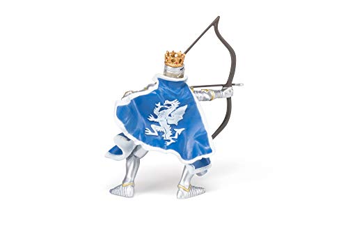 Papo -Hand-Painted - Figurine -Medieval-Fantasy -Dragon King with Bow and Arrow -39795 - Collectible - for Children - Suitable for Boys and Girls - from 3 Years Old