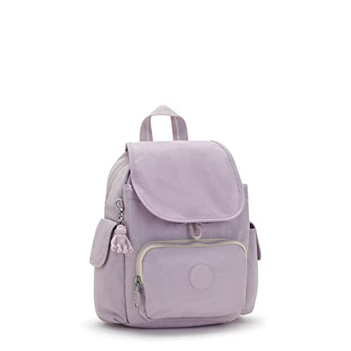 Kipling Women's City Pack Mini Backpack, Lightweight Versatile Daypack, School Bag, Gentle Lilac, 10.75'' L x 11.5'' H x 5.5'' D