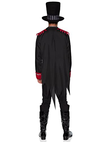 Leg Avenue mens Sinister Ring Master Adult Sized Costumes, Multi, X-Large US