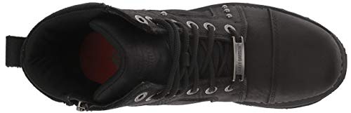 HARLEY-DAVIDSON FOOTWEAR womens Oakleigh Motorcycle Boot, Black, 5 US