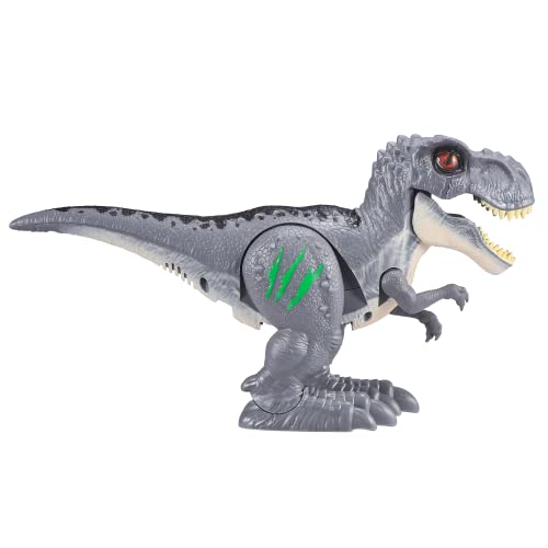 Robo Alive Attacking Grey T-Rex Battery-Powered Robotic Toy by Zuru