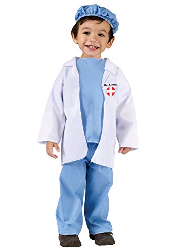 Fun World Toddler Dr. Littles Costume 3T/4T