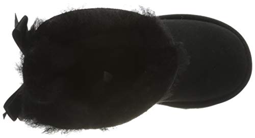 UGG unisex child Bailey Bow Ii Boot, Black, 3 Little Kid US