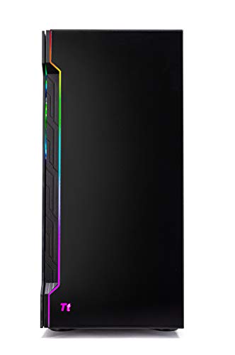 SkyTech Shadow 3.0 Gaming Computer PC Desktop - Ryzen 7 5700X 8-Core 3.4 GHz, RTX 3060 12GB, 1TB SSD, 16GB DDR4 3200, RGB Fans, AC WiFi, 600W Gold PSU, Windows 11 Home 64-bit, Black