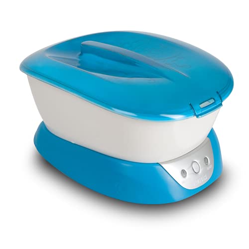 Homedics Paraffin Wax Machine for Hands. Hypoallergenic Hot Wax Hand Therapy Machine to Sooth and Moisturize Hands. Comes with Bonus 3lb’s of Wax and 20 Hand Liners