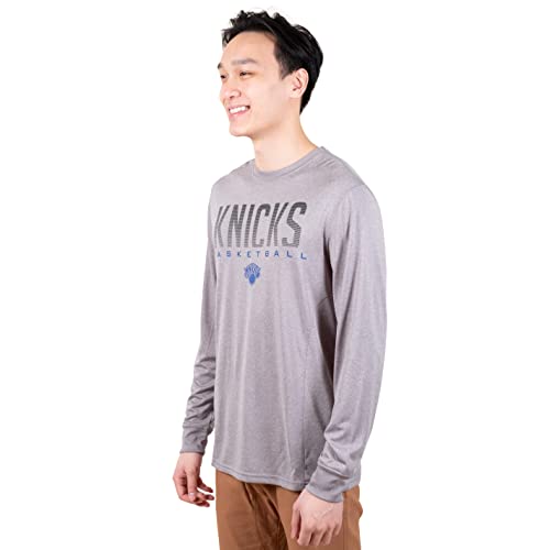 Ultra Game -NBA Men's Active Long Sleeve Pullover T-Shirt