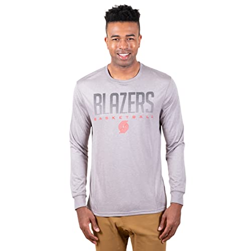 Ultra Game -NBA Men's Active Long Sleeve Pullover T-Shirt