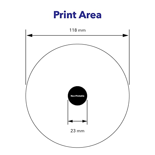 Verbatim DVD-R 4.7GB 16X DataLifePlus White Inkjet Printable, Hub Printable - 100pk Tape Wrap, 0.1 (97016)