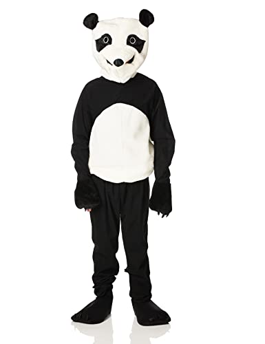 Rasta Imposta Panda Costume, Black/White, One Size
