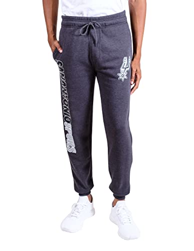 Ultra Game NBA Men's Soft Fleece Active Jogger Sweatpants