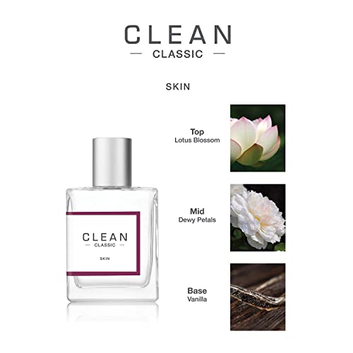 CLEAN CLASSIC Eau de Parfum Light, Casual Perfume Layerable, Spray Fragrance Vegan, Phthalate-Free, and Paraben-Free,1 fl oz/ 30 ml