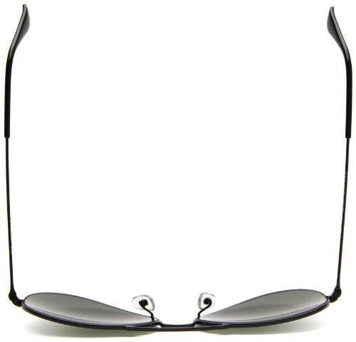 Ray-Ban Aviator Classic, Glossy Black/ Grey Green, One Size