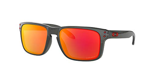 Oakley Men's Holbrook Sunglass, Grey Smoke/Prizm Ruby
