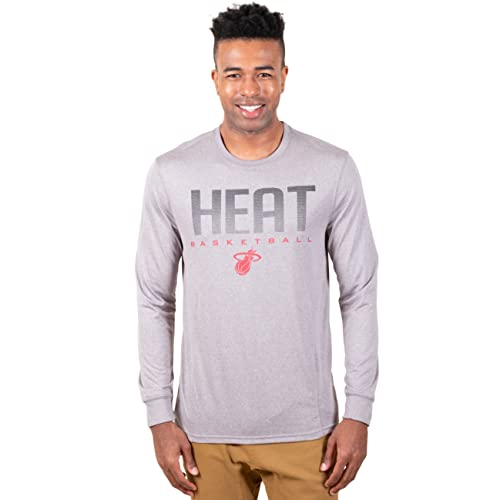 Ultra Game -NBA Men's Active Long Sleeve Pullover T-Shirt