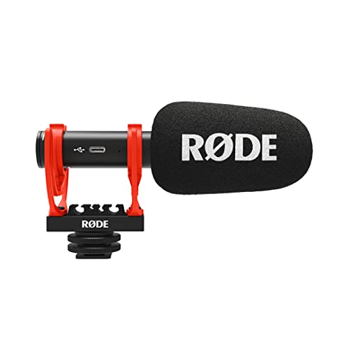 Rode VideoMic GO II Camera-Mount Lightweight Directional Microphone