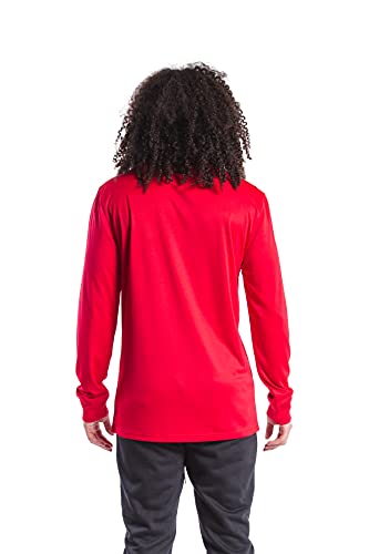 Ultra Game -NBA Men's Active Long Sleeve Pullover T-Shirt