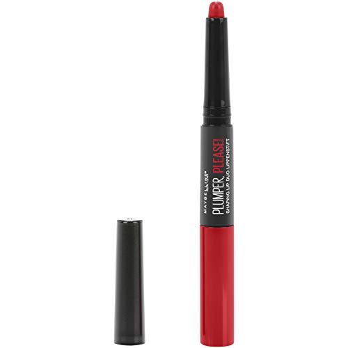 Maybelline New York Lip Studio Plumper, Please! Lipstick Makeup, 1 Count, Hot and Spicy