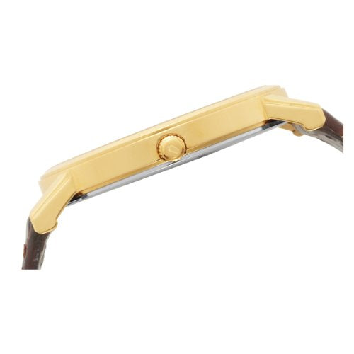 Bulova Men's Classic 3-Hand Calendar Date Quartz Leather Strap Watch, Buckle, 37mm