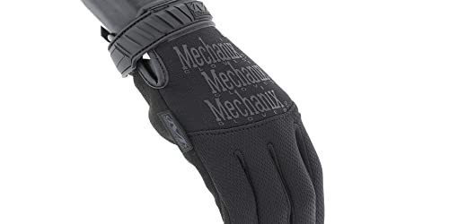 Mechanix Wear: Tactical Specialty Pursuit D5 Cut Resistant Covert Work Gloves (Medium, All Black)