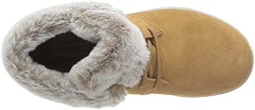 Skechers Women's ON-The-GO Joy-Plush Dreams Fashion Boot, Chestnut, 10