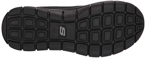 Skechers Men's Track Scloric Oxford, Black, 10.5 M US