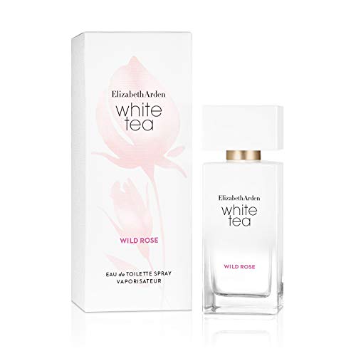 Elizabeth Arden White Tea Eau De Toilette Spray Perfume for Women, Wild Rose, 1.7 Oz.