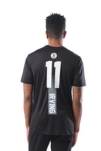 Ultra Game NBA Brooklyn Nets - Kyrie Irving Mens Active Tee Shirt, Team Color, Small