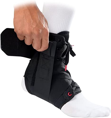 McDavid Ankle Brace with Straps, Maximum Support, Comfortable Compression and Breathable Design