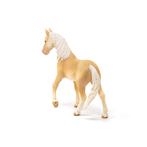 Schleich Horse Club, Animal Figurine, Horse Toys for Girls and Boys 5-12 Years Old, Akhal-Teke Stallion, Ages 5+