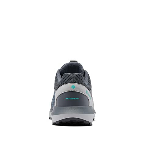Columbia Womens Trailstorm Hiking Shoe, Graphite/Dolphin, 6 US
