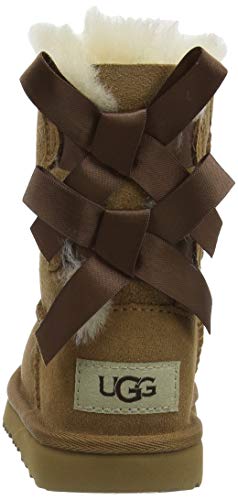 UGG Kids' Bailey Bow Ii Boot, Chestnut, 7 Little Kid US
