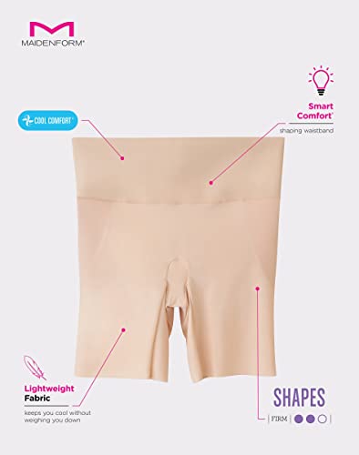 Maidenform Women's Tame Your Tummy Booty Lift Shorty DMS090, Black, XX-Large