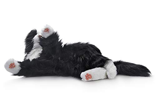 JOY FOR ALL - Black and White Tuxedo Cat - Interactive Companion Pets - Realistic and Lifelike