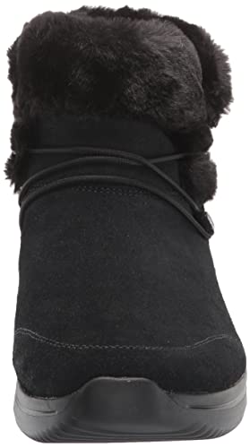 Skechers Women's ON-The-GO Midtown LACE UP Chugga Fashion Boot, Black, 10