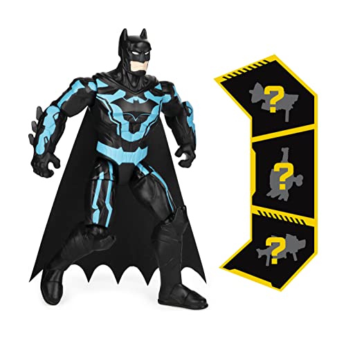 DC Comics Batman 4-inch Batman and The Riddler Action Figures with 6 Mystery Accessories, Kids Toys for Boys Aged 3 and up